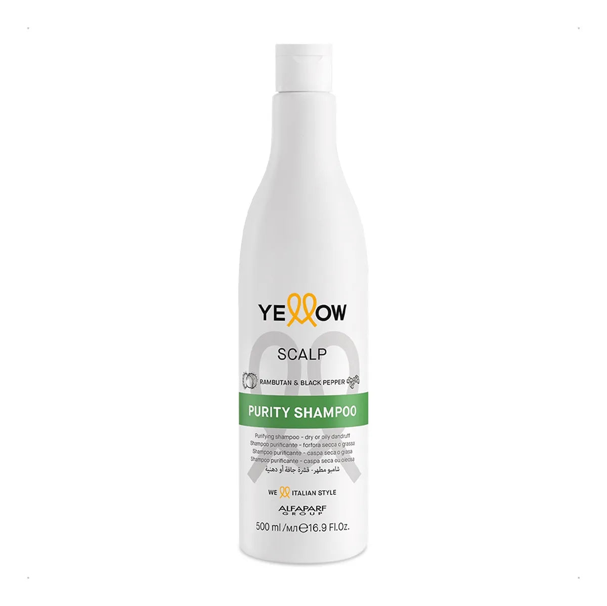 YELLOW SCALP PURITY SHAMPOO 500ML
