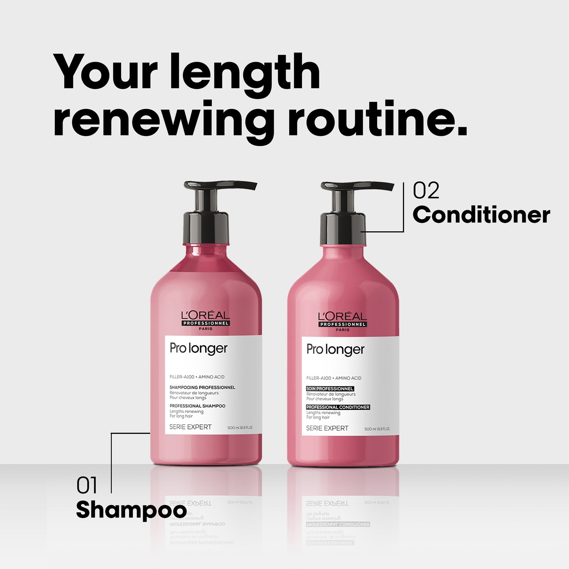 L'ORÉAL Serie Expert Pro Longer Shampoo 300ml