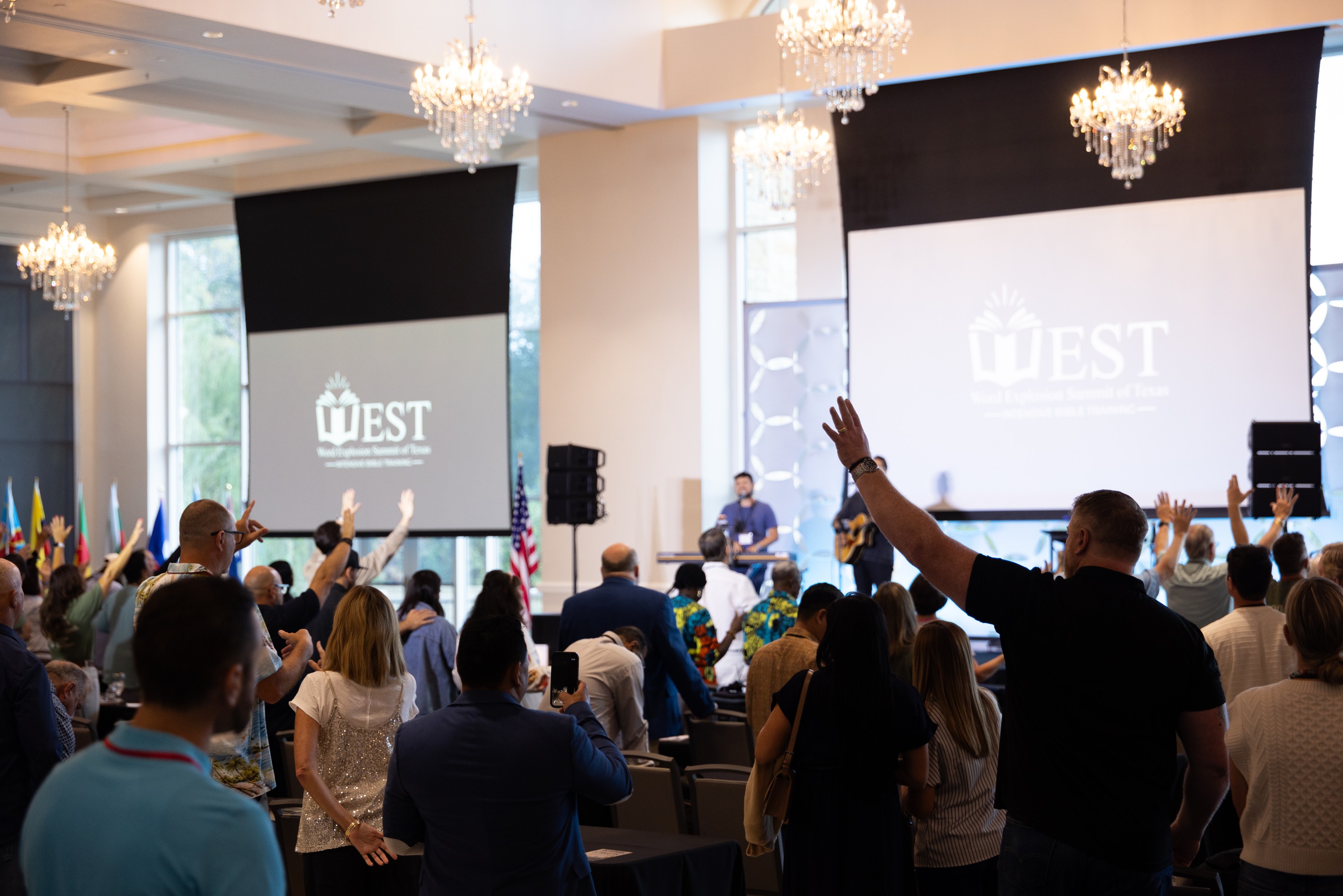 Sanctuary Gathering in Praise