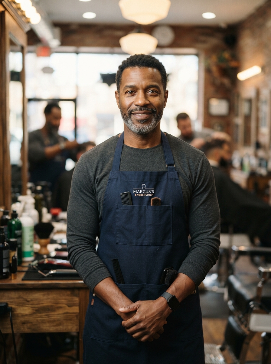 Reggie Banks, Barber and Shave Specialist at The Clipper Crew Barbershop