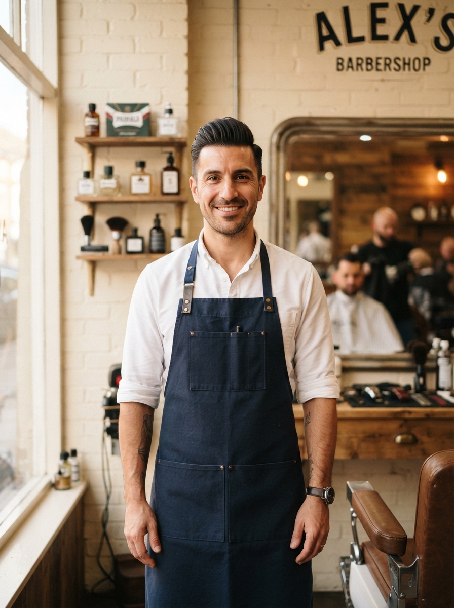 Joey Carter, "Jax", Owner and Lead Barber at The Clipper Crew Barbershop