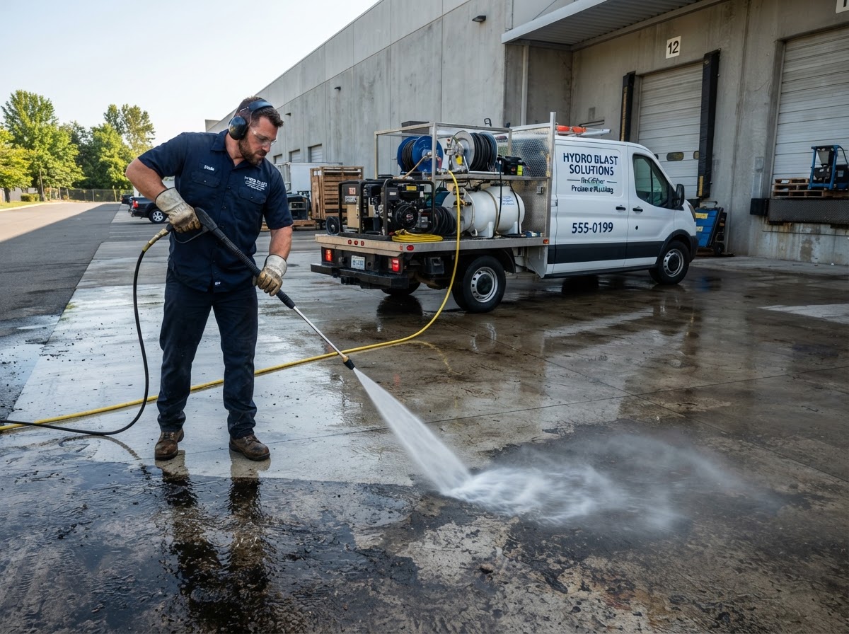 Hot High Pressure Wash