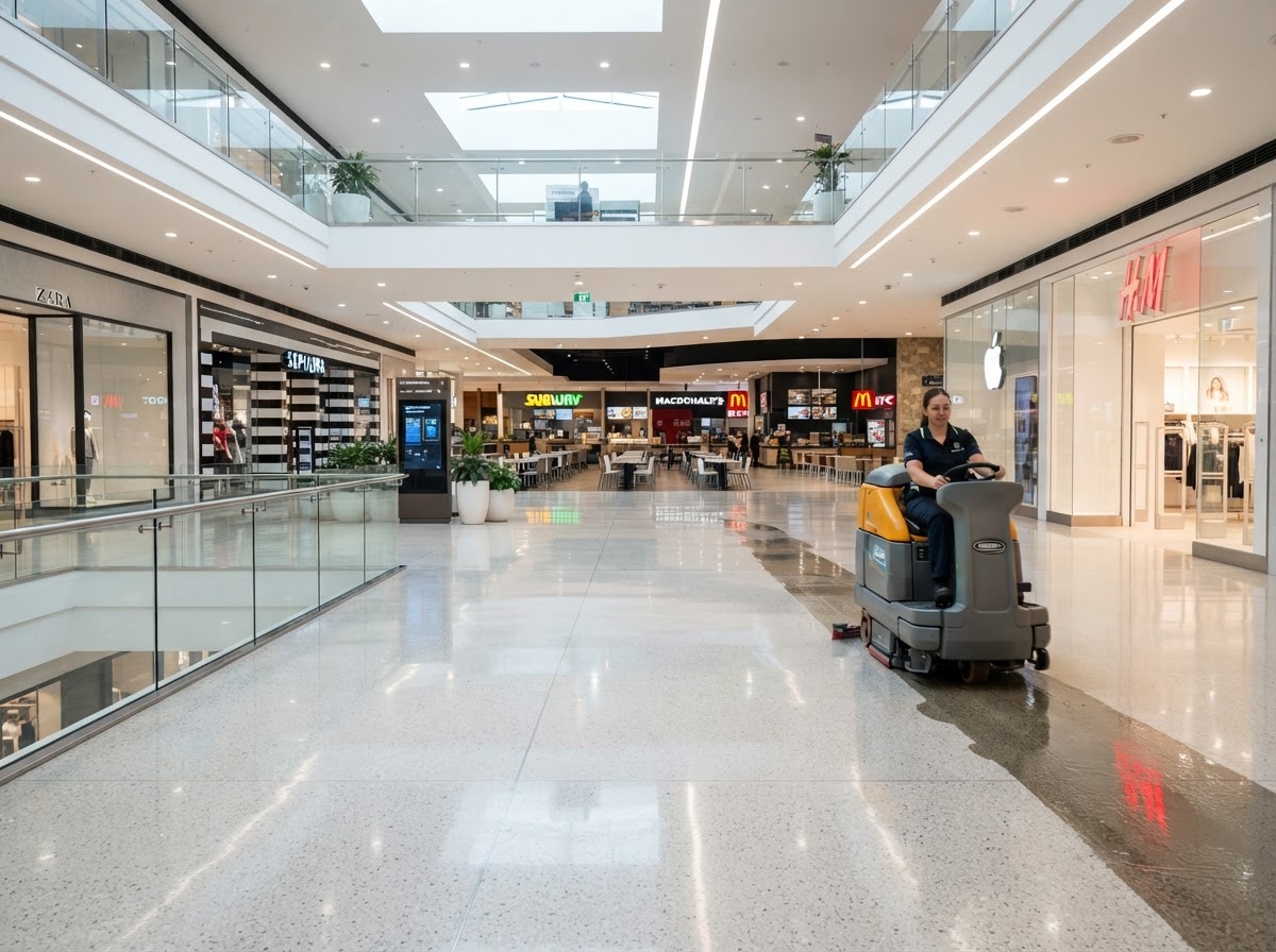 Shopping Centre Cleaning Brisbane