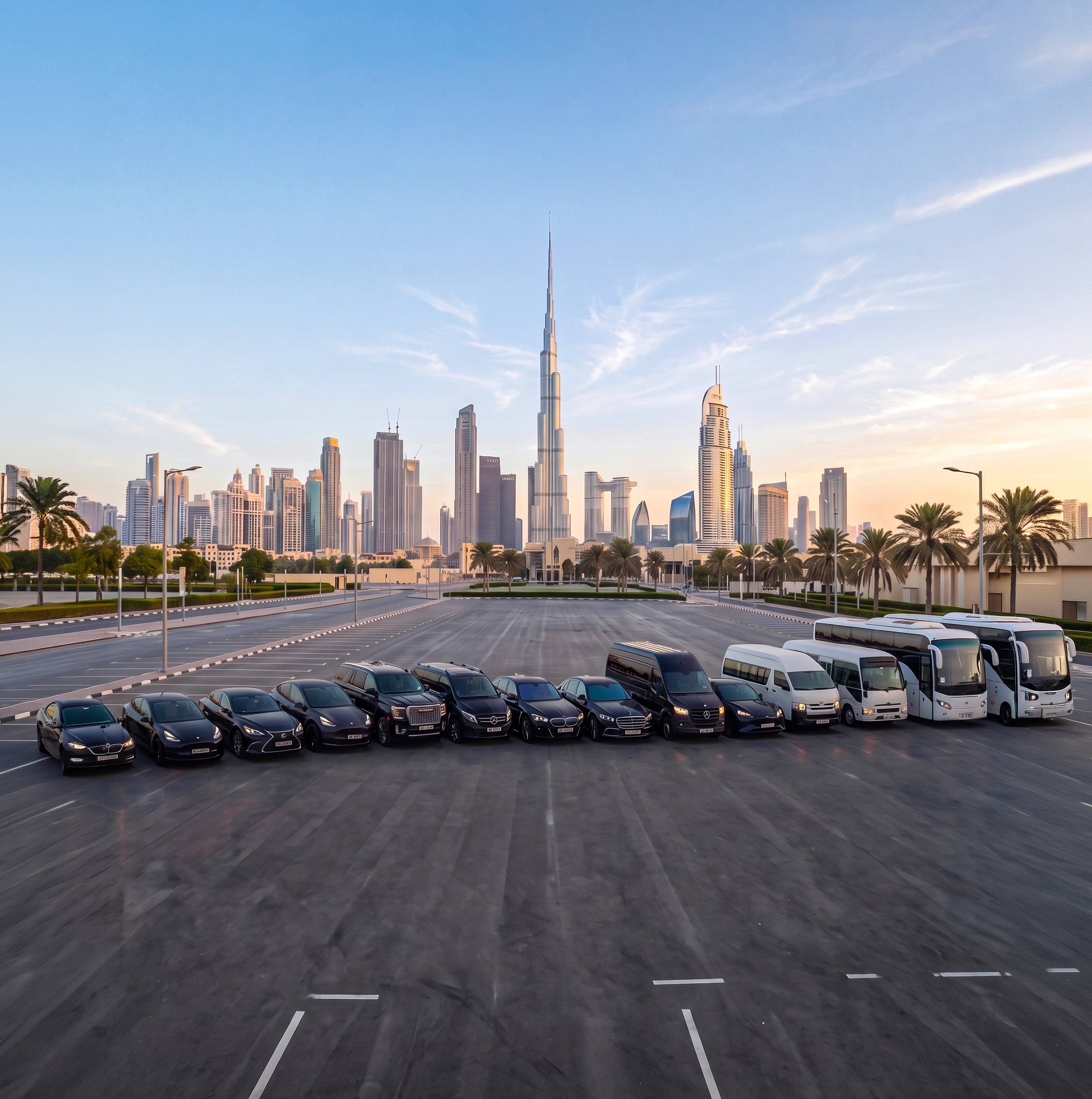 Eurogulf Mobility Managed Transportation Fleet in Dubai