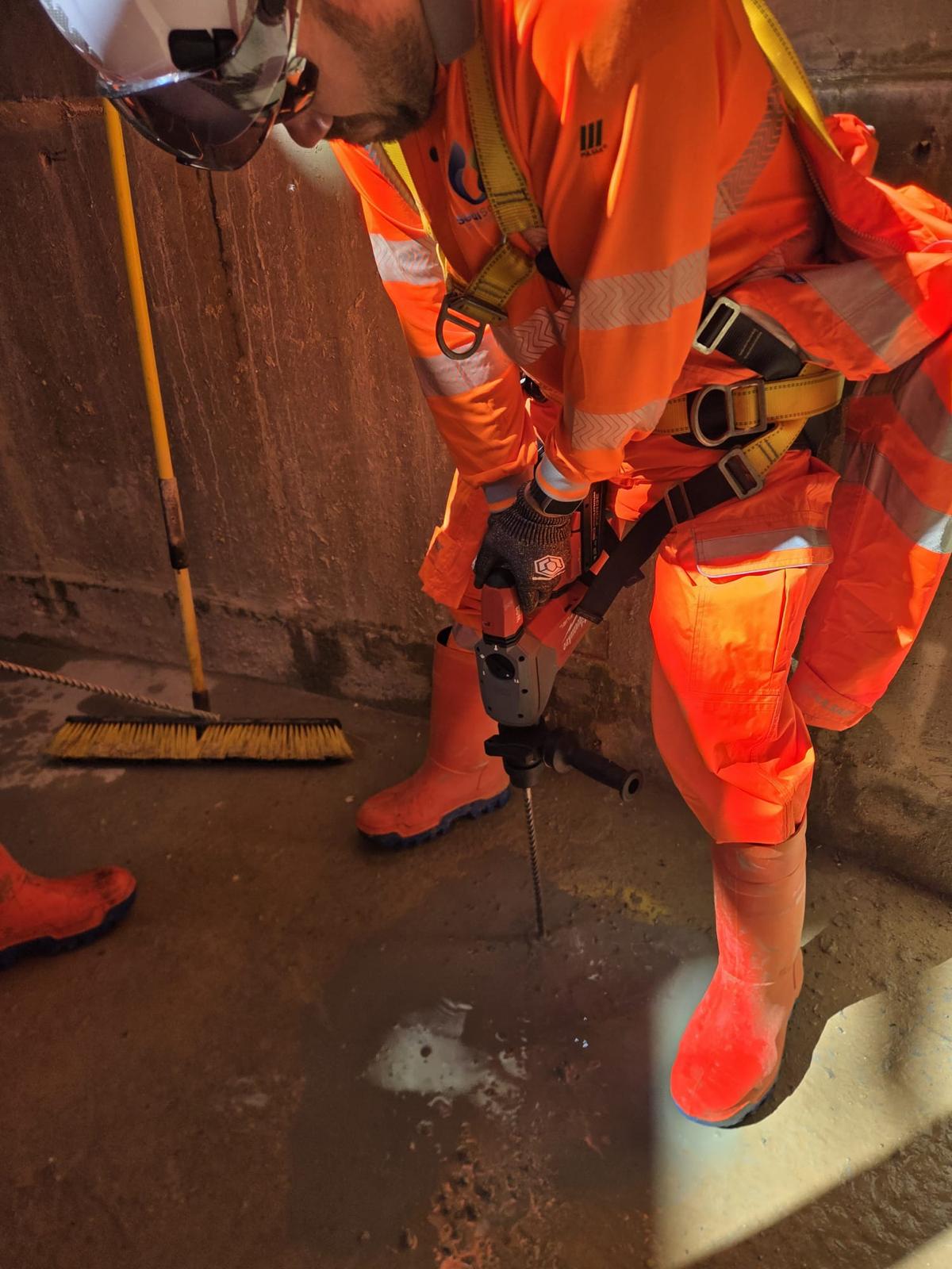 Vertical Core Penetration & Borehole Preparation