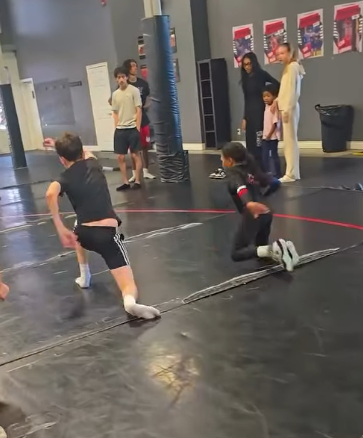 Battle Arts Academy camp athletes in action