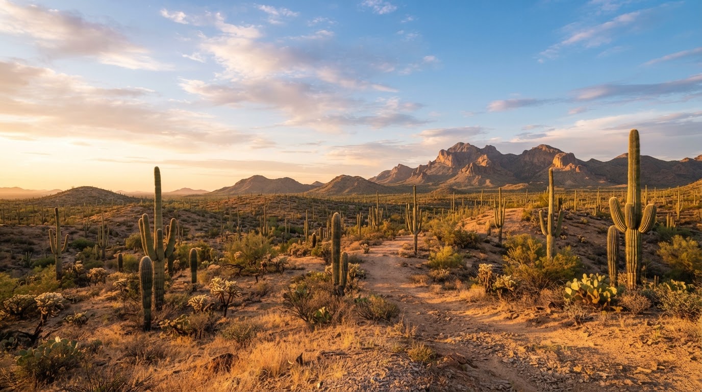 Arizona desert landscape near Queen Creek