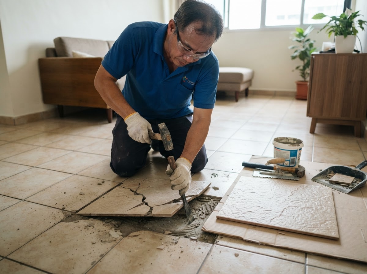 Tile replacement