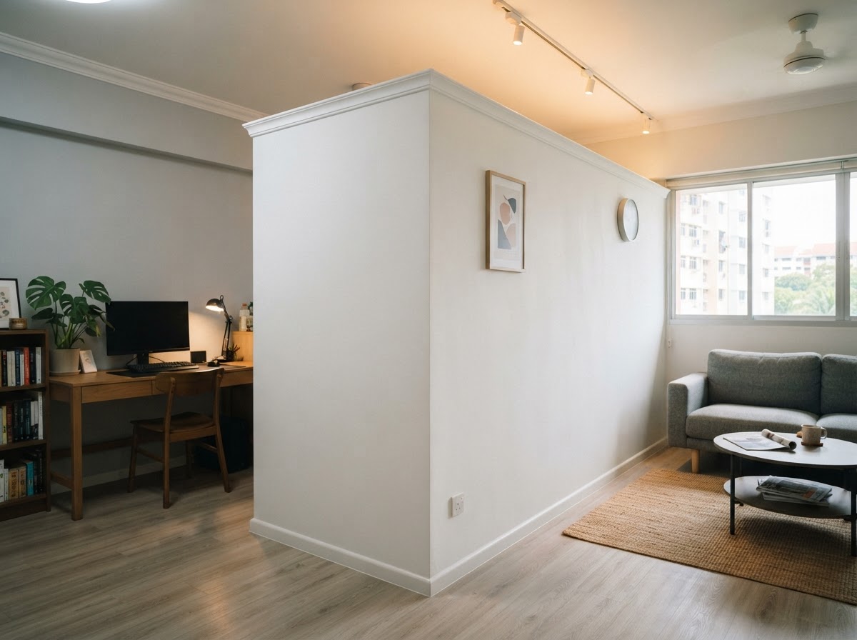 L-shaped partitions