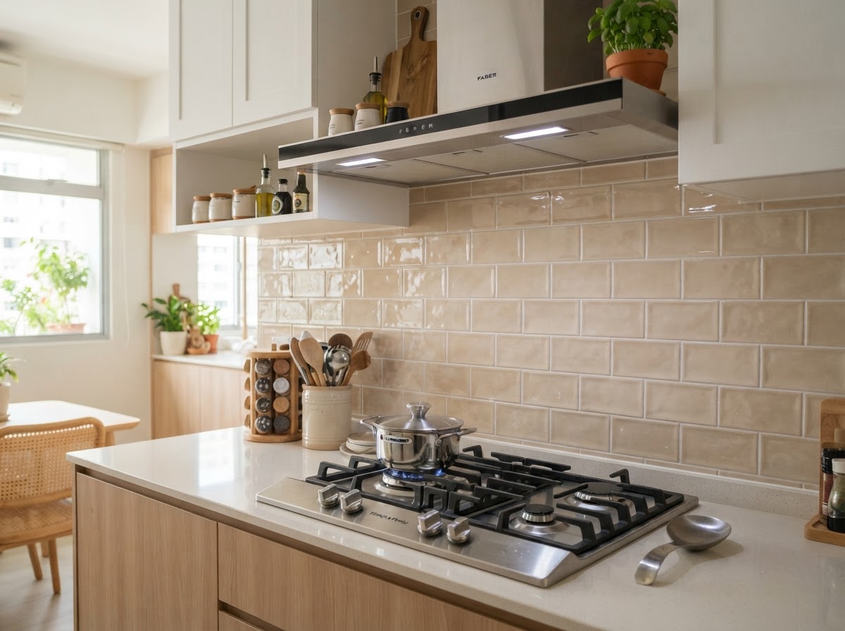 Kitchen backsplash
