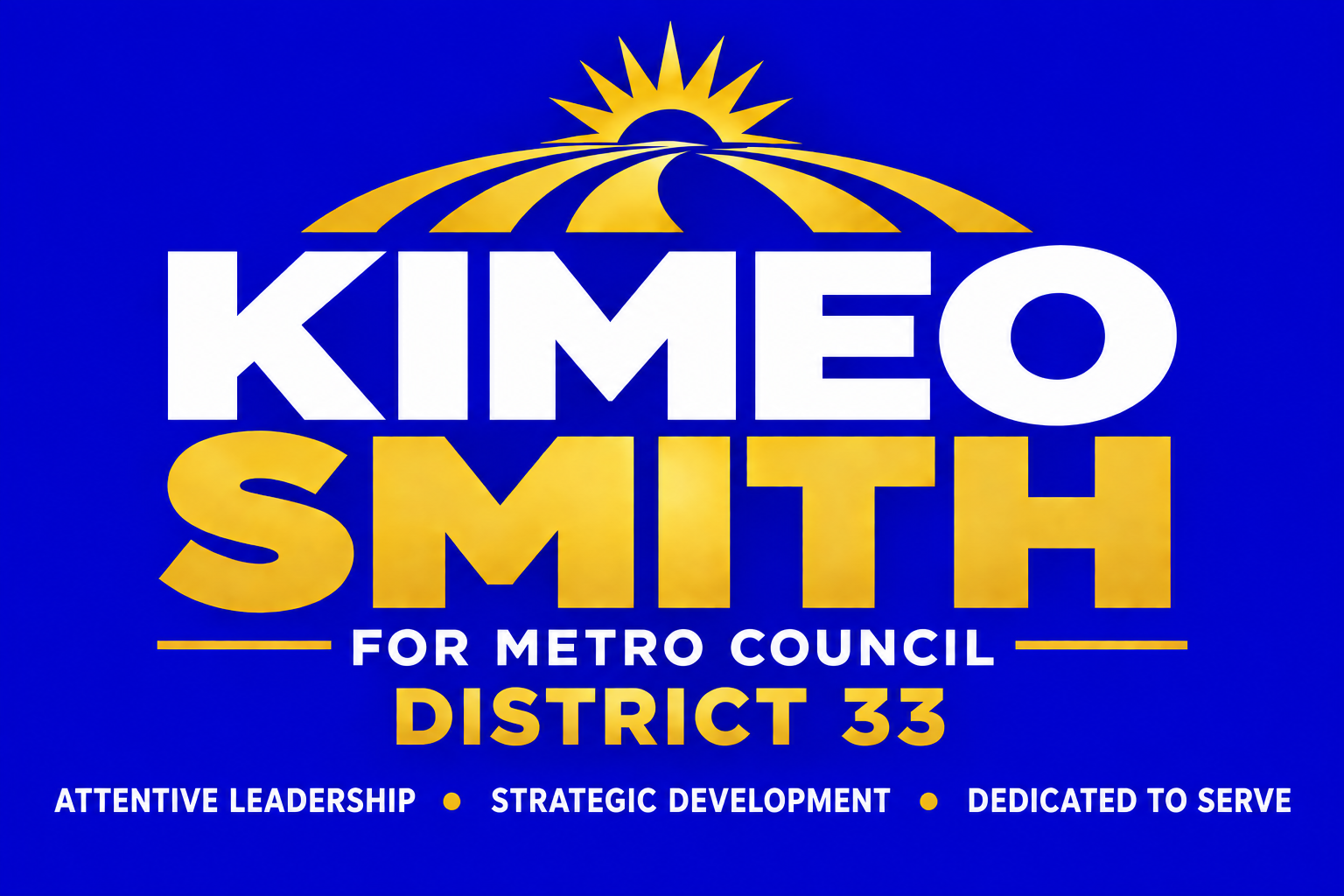 Kimeo Smith for Metro Council District 33