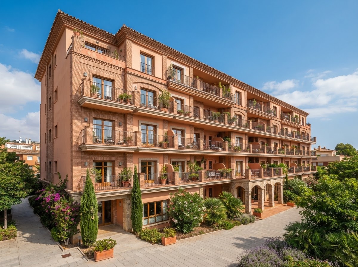 Edifici residencial dels anys noranta