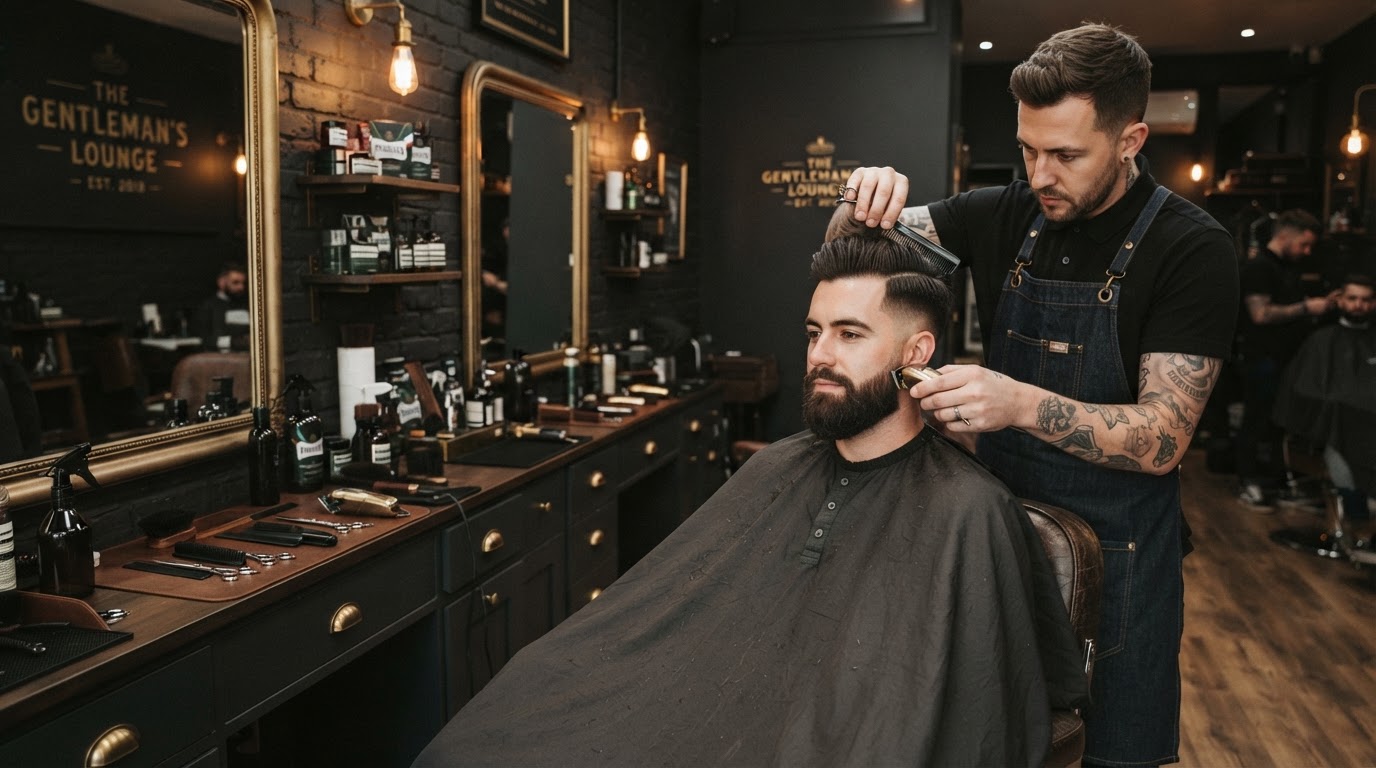 Haircut + Beard Cut at Noble Fade Co.