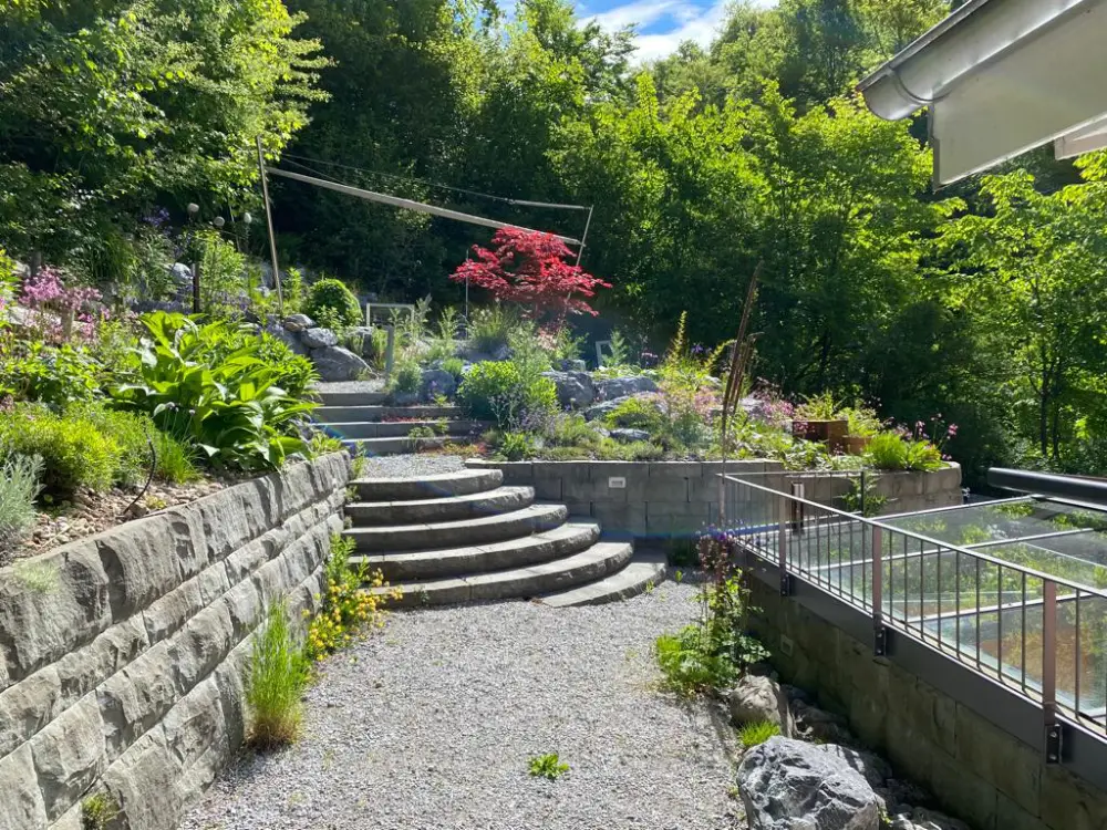 Naturstein-Terrassen & Sitzecken