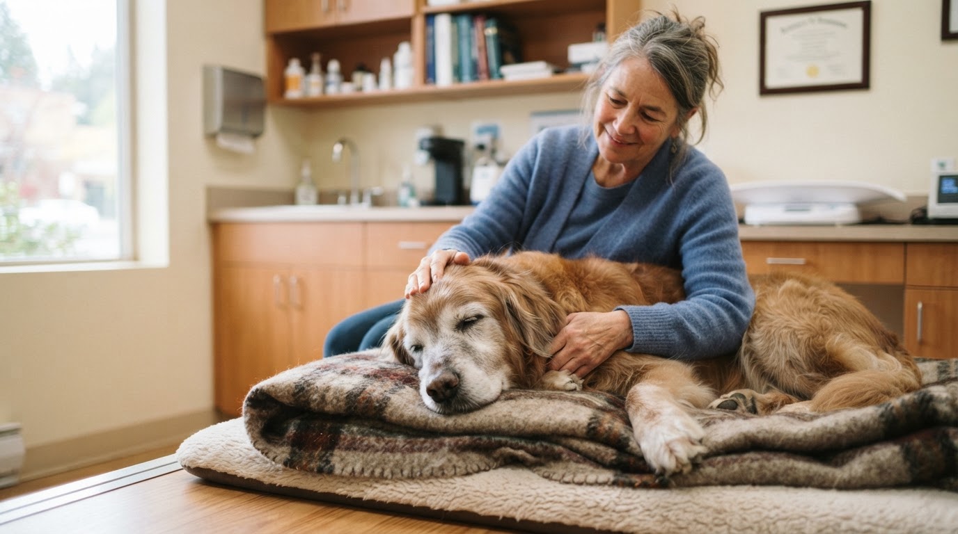 Senior Pet Care at Paws & Whiskers Animal Hospital