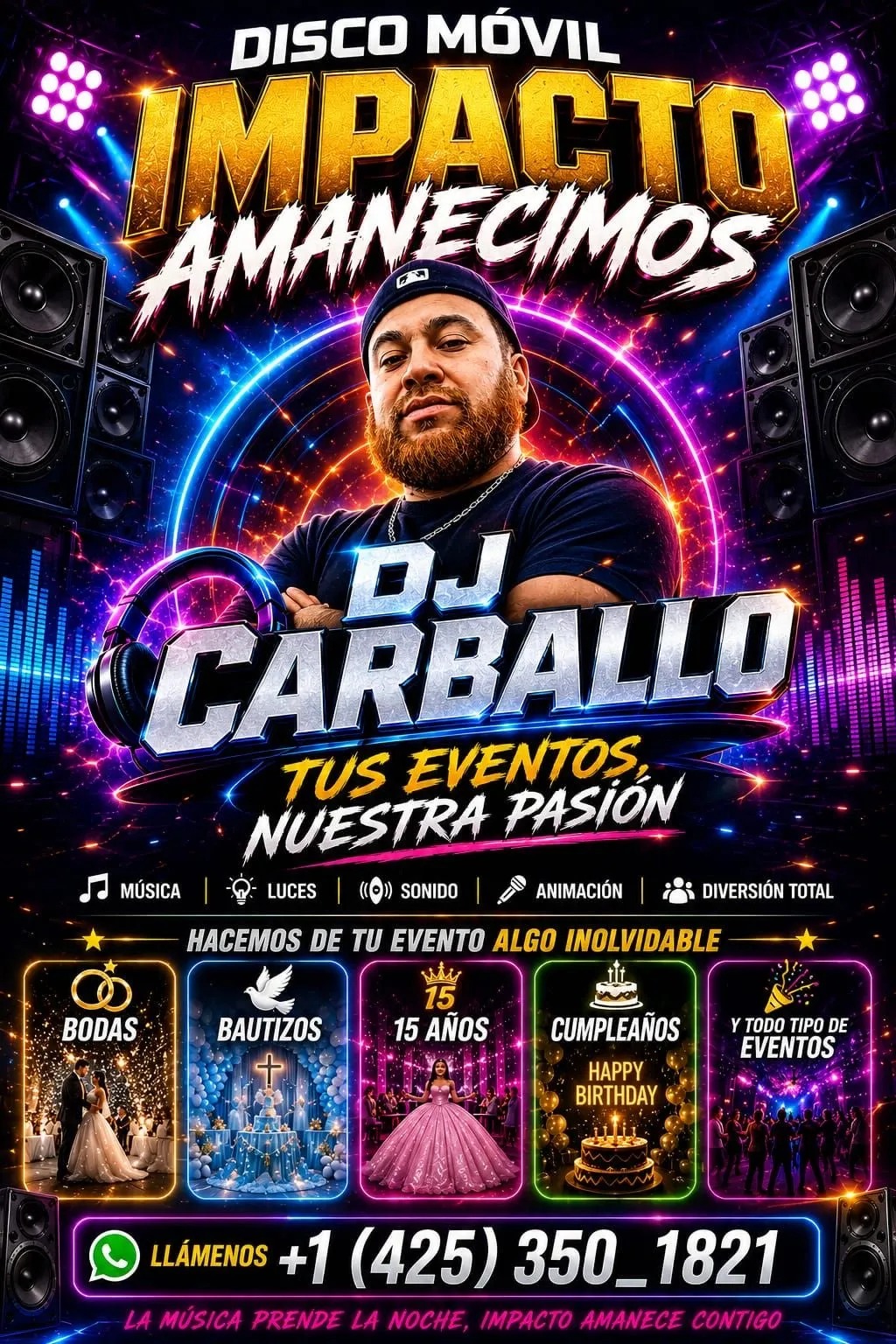 Sonido Tu Papá DJ Mobile Disco Setup