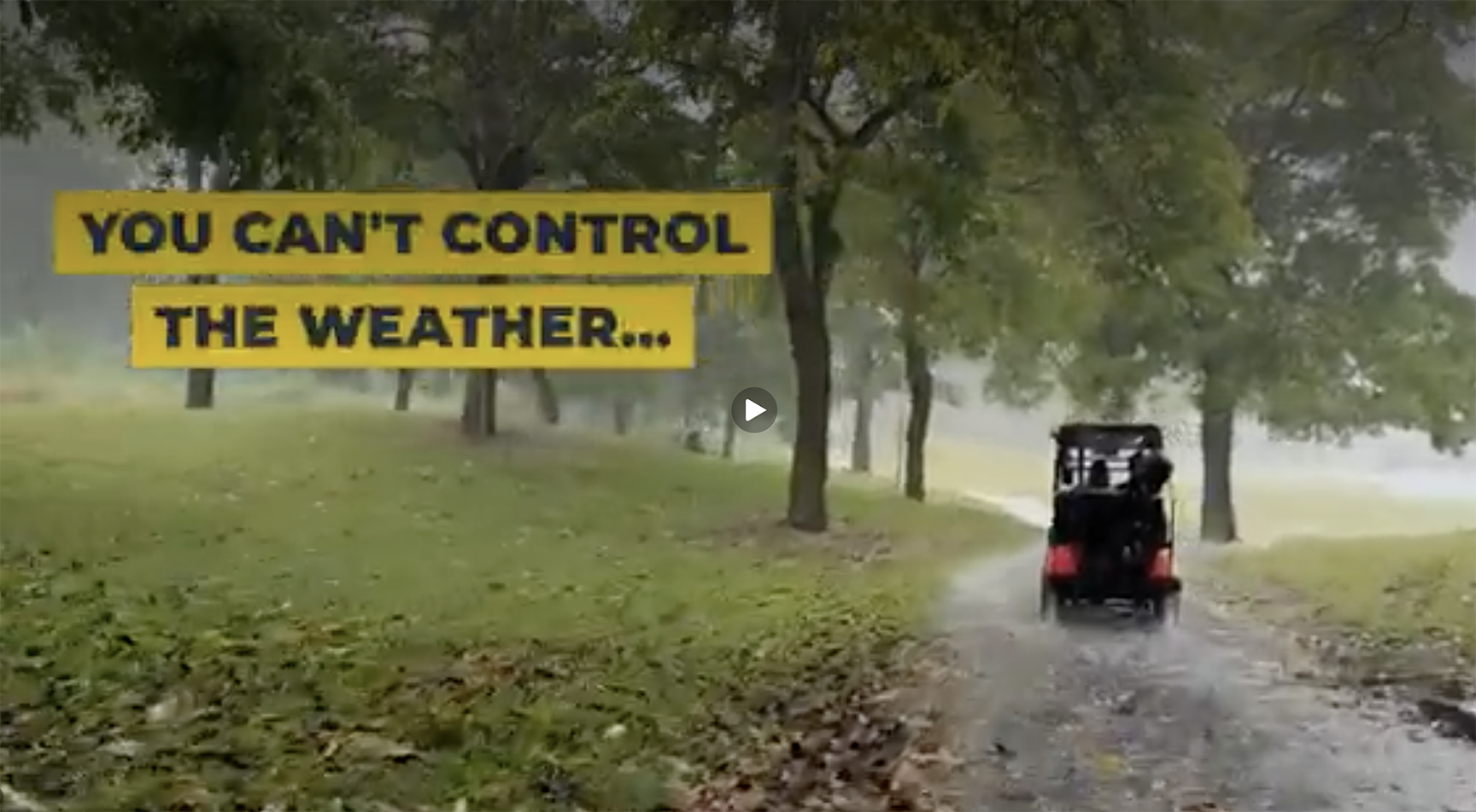 T Squared Tees & Taps — "You Can't Control The Weather"
