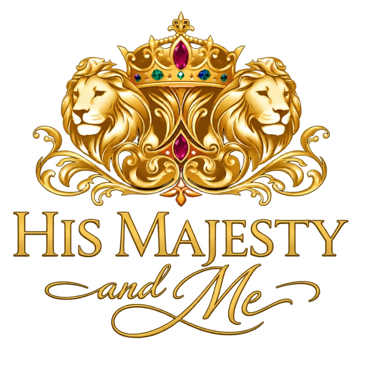 His Majesty and Me logo.