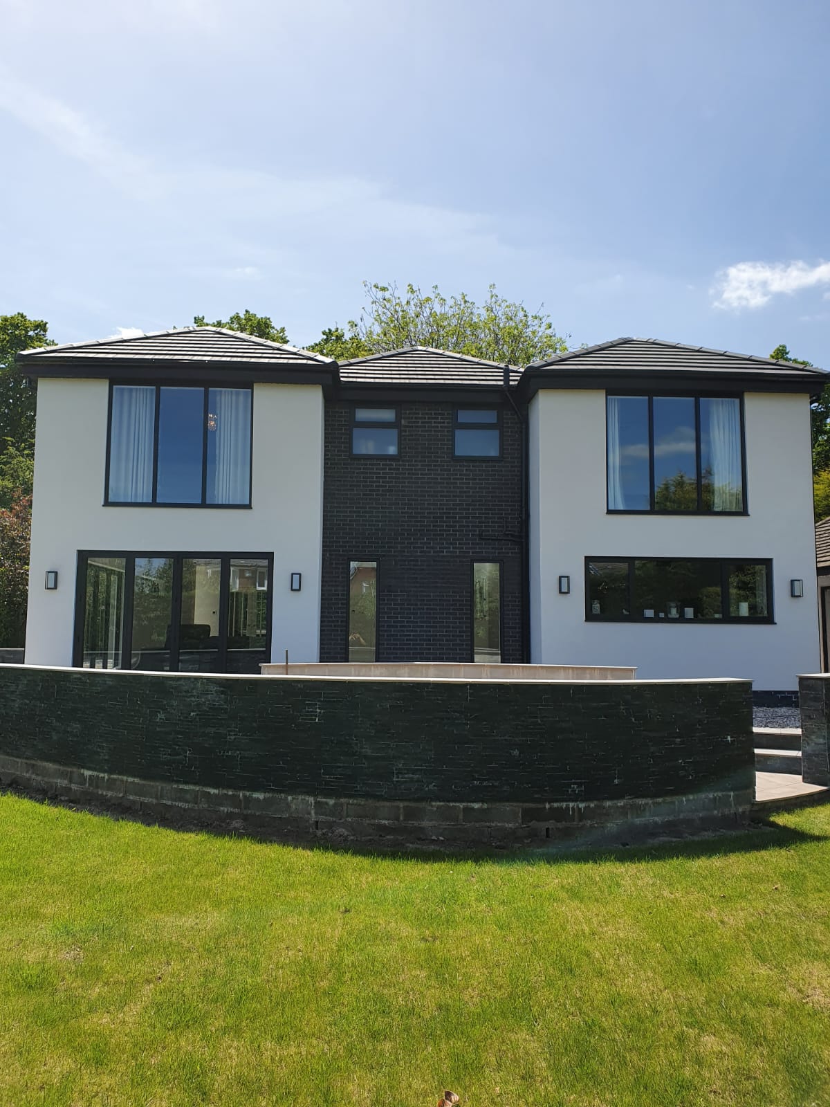 Completed full house rewire and extension electrical installation on detached home by SH Electrical