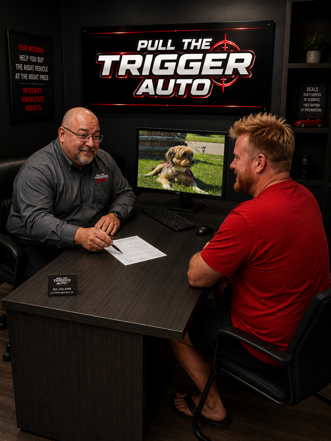 HIRE PULL THE TRIGGER AUTO TO WORK MY NEXT DEAL