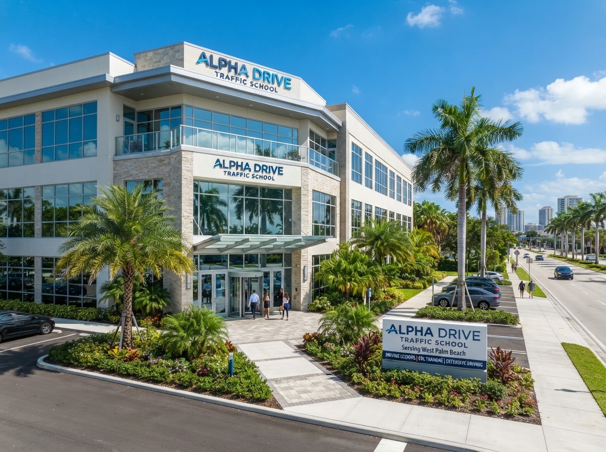 Alpha Drive Traffic School Headquarters in West Palm Beach Florida