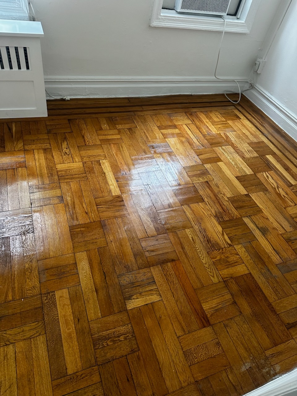 Classic Wood Parquet Flooring Deep Scrub & Conditioning