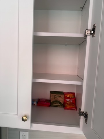 Interior Pantry Cabinet Sanitization & Space Organization