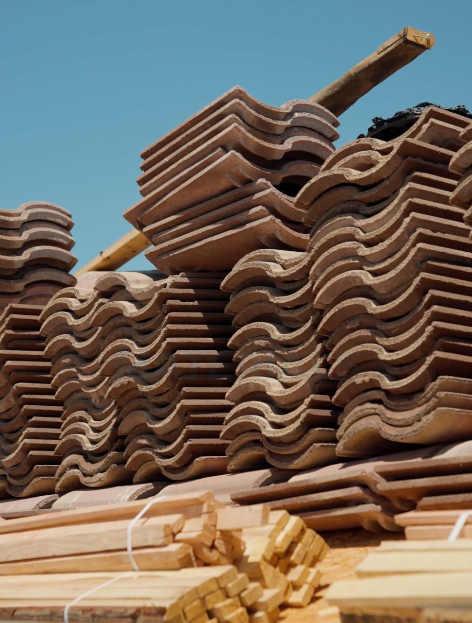 Tile Roofing detail