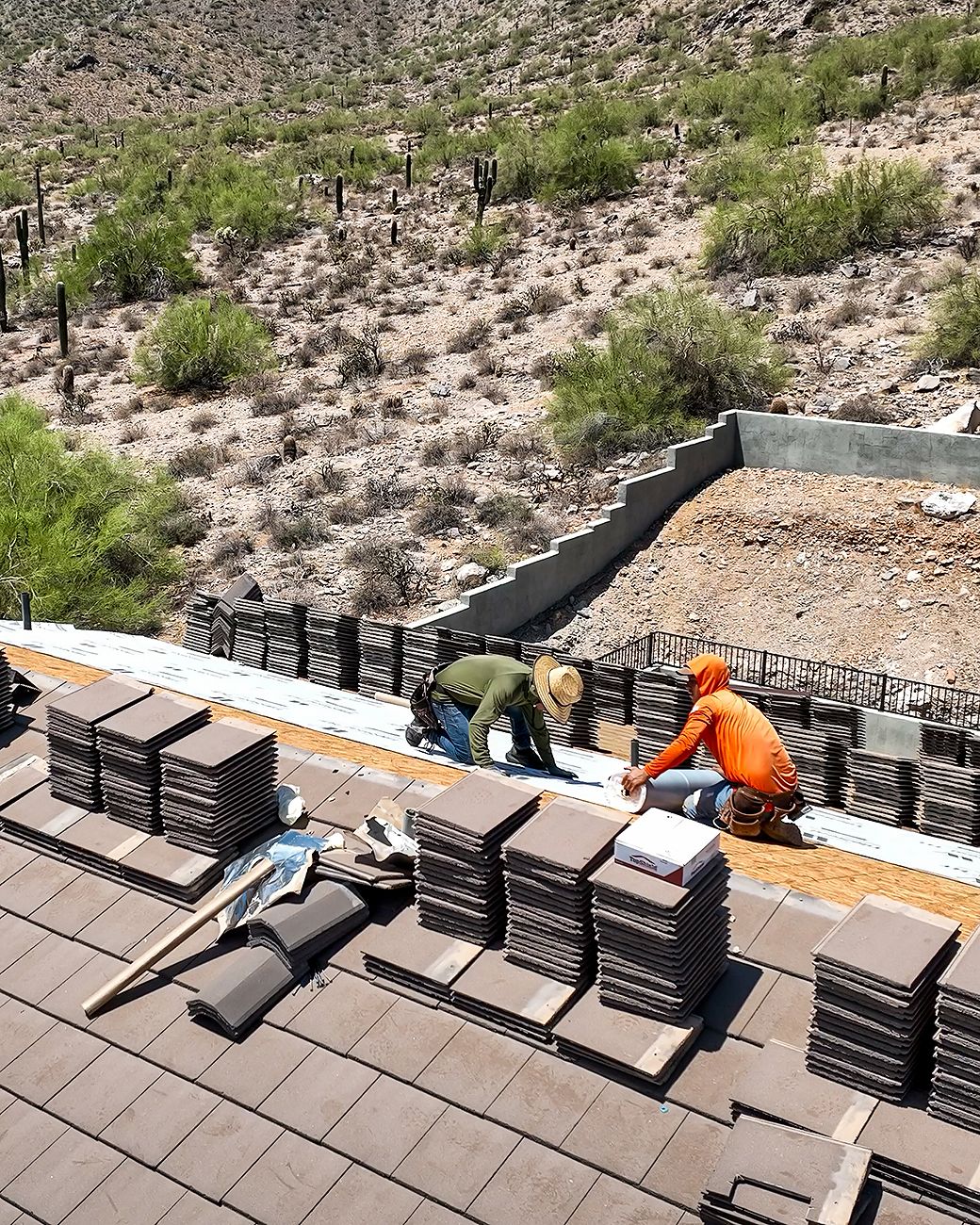 New Construction project by Blackline Roofing