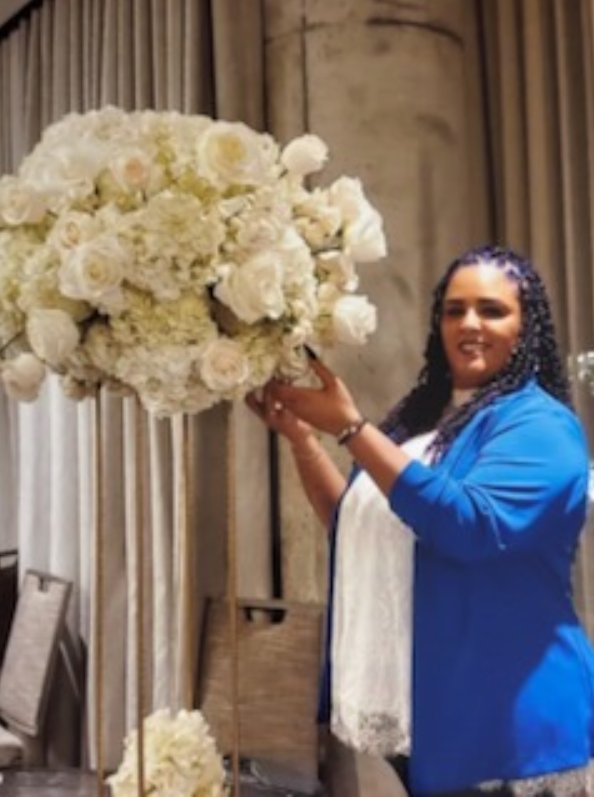 Lead Designer centerpiece decor by Vibrant Affairs LLC