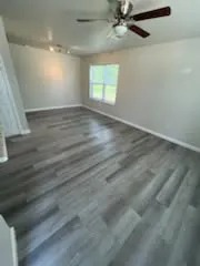 Living room and ceiling fan detail cleaning in Spring TX