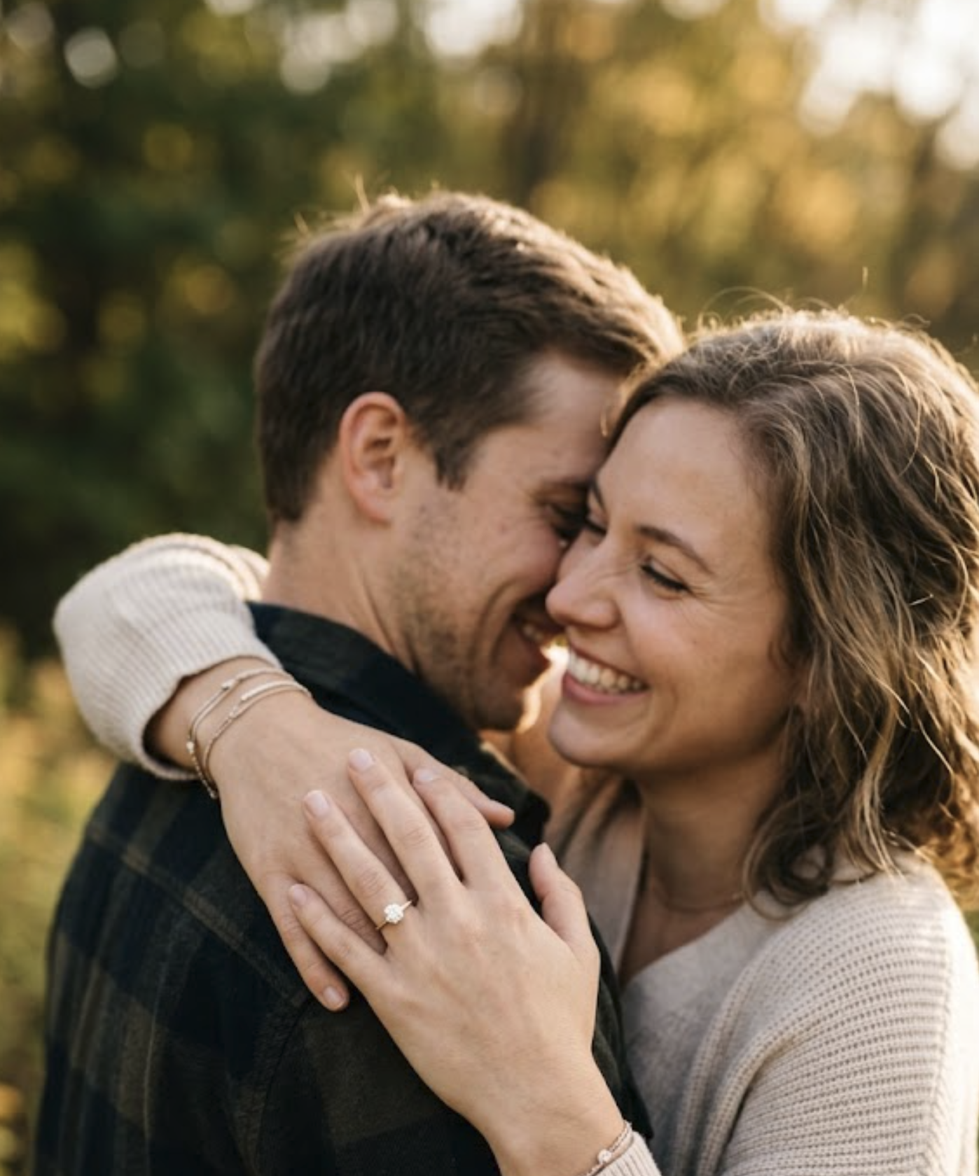 The moment she said yes
