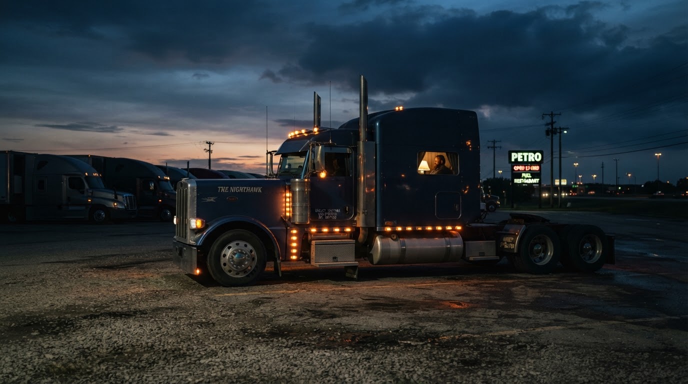 Flatbed load ready to move