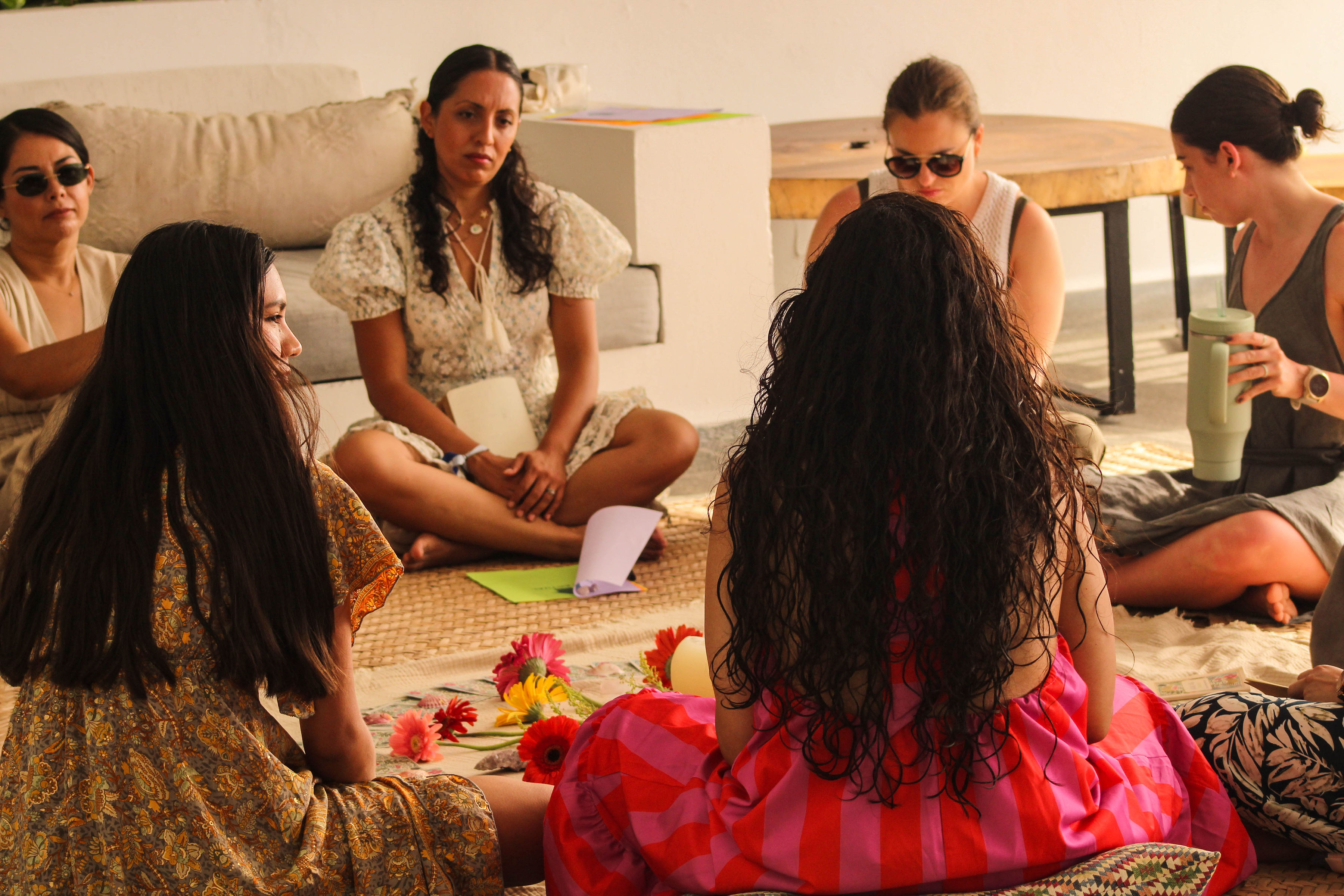 Círculo de mujeres facilitado en comunidad