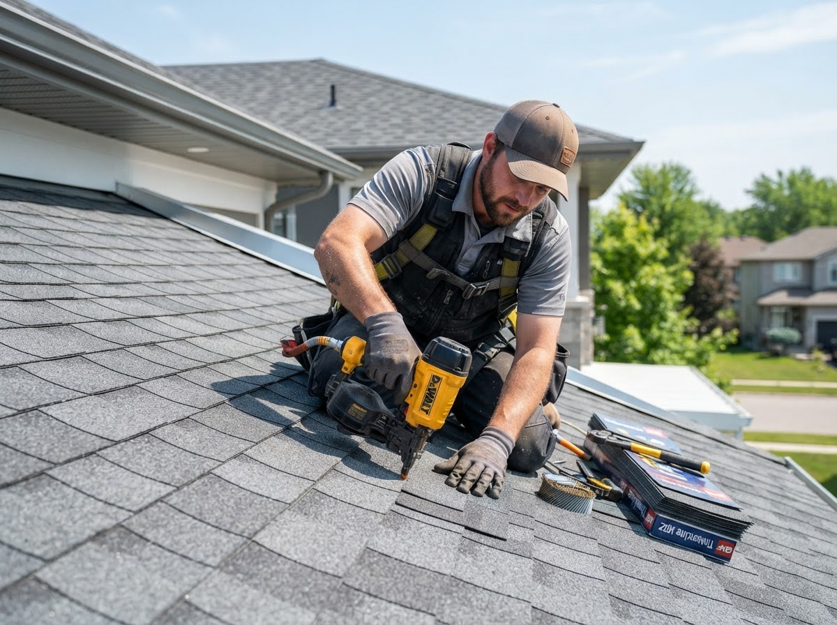 Roofing installation