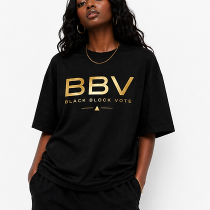 Black Block Vote Unisex Tee