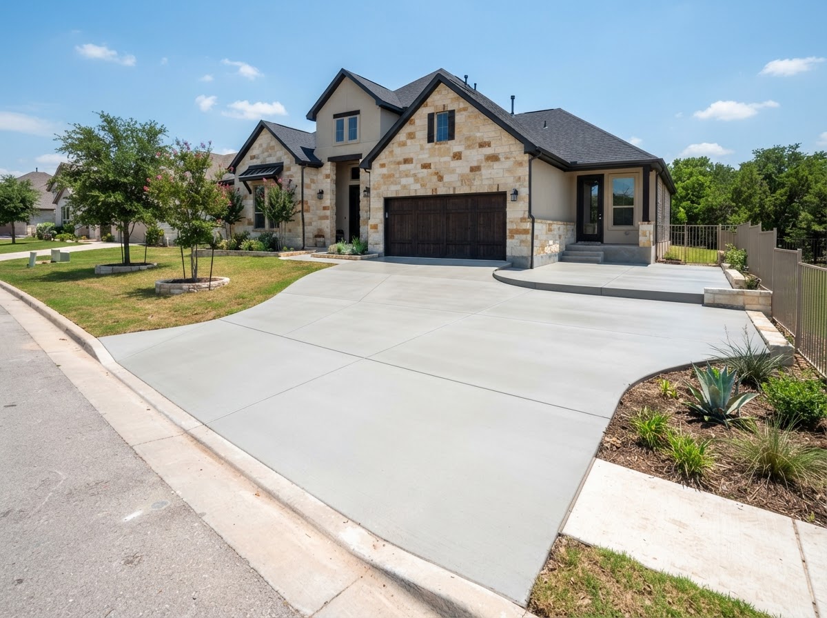 Residential Concrete by Andy's Concrete Finishing, Denton TX