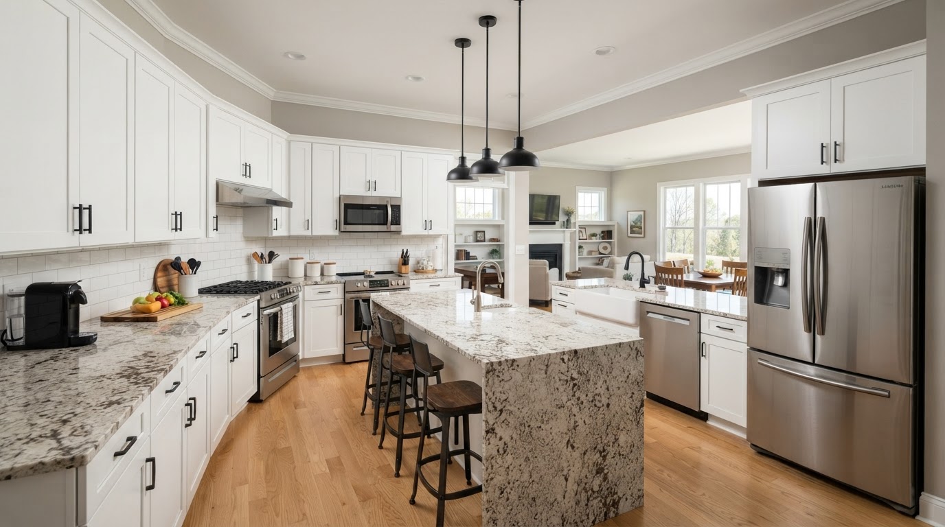 Home remodeling and renovation work in progress