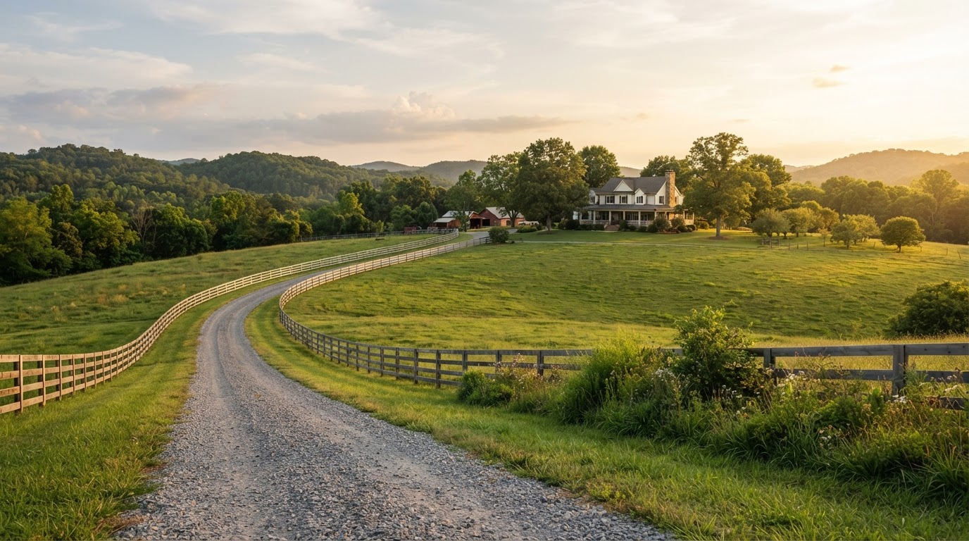 Managed and maintained rural property in the Piedmont Triad