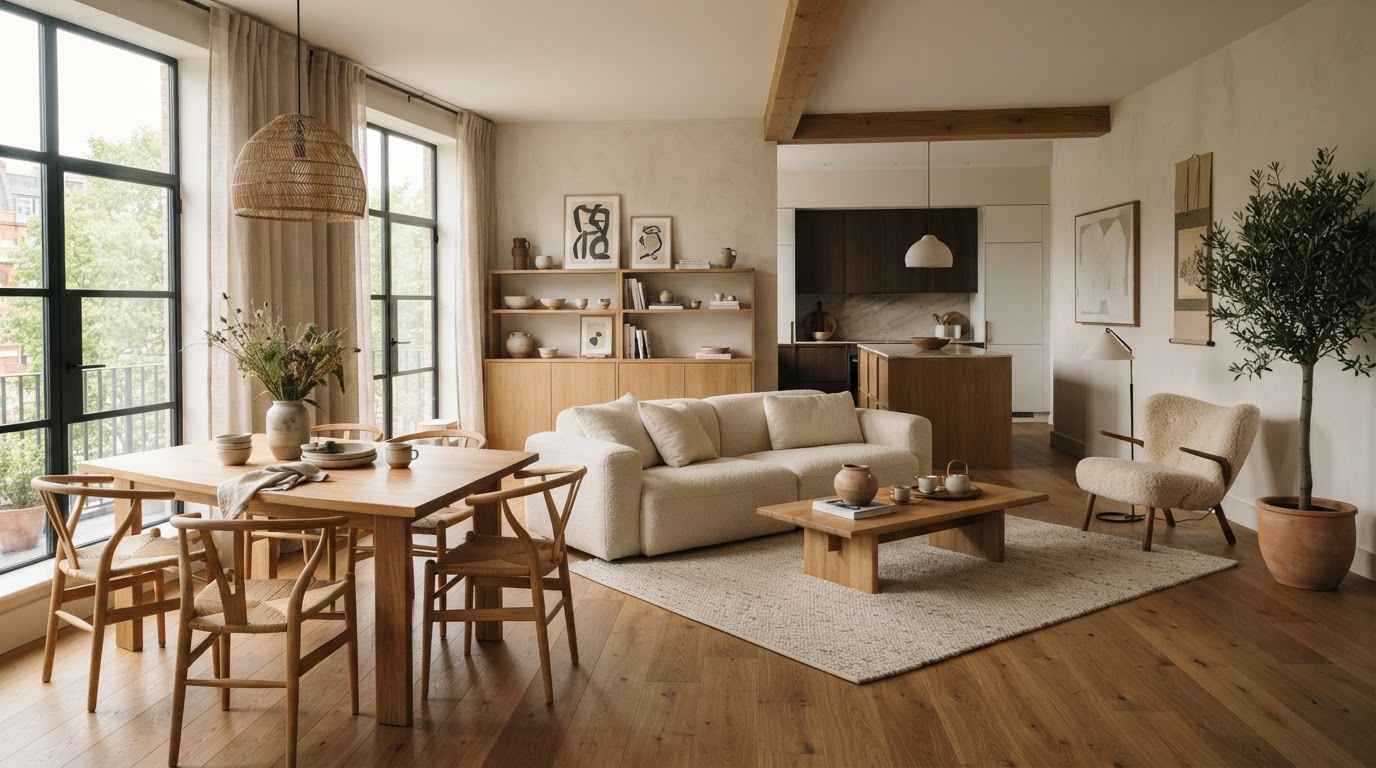 Interior de apartament modern — imagine ilustrativă