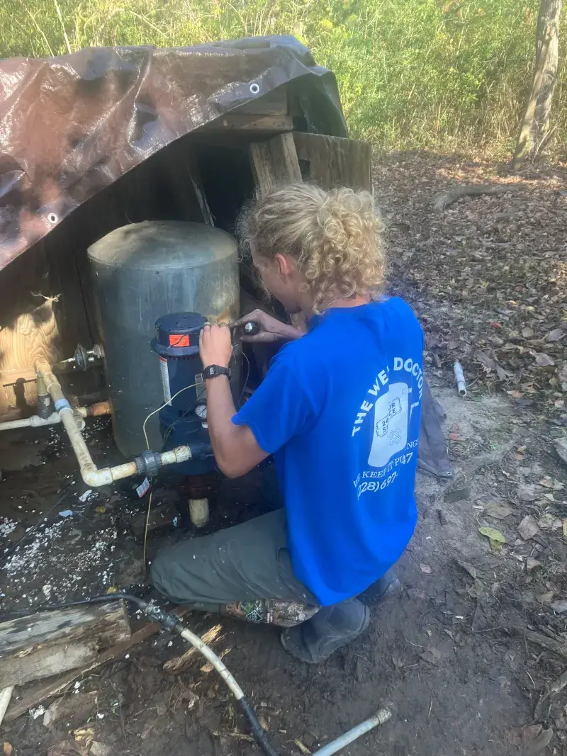 Full well and pressure tank checkup