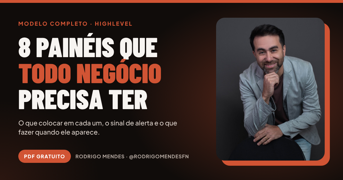 8 Painéis que Todo Negócio Precisa Ter - Rodrigo Mendes