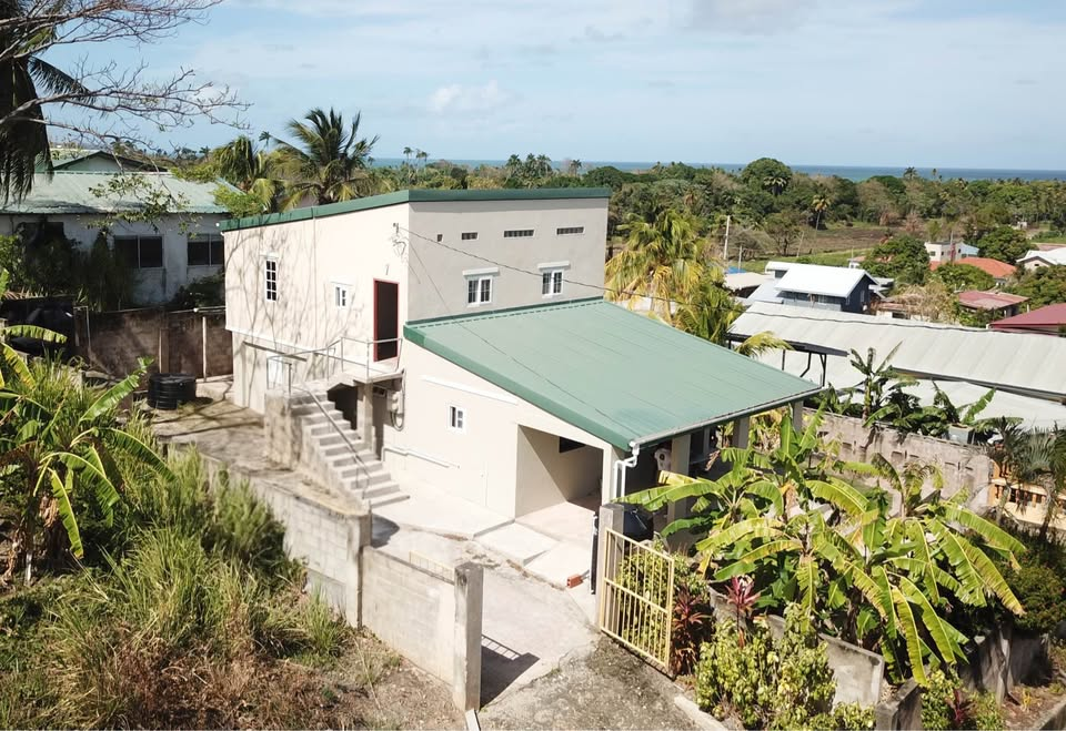 Upper level balcony and ocean views
