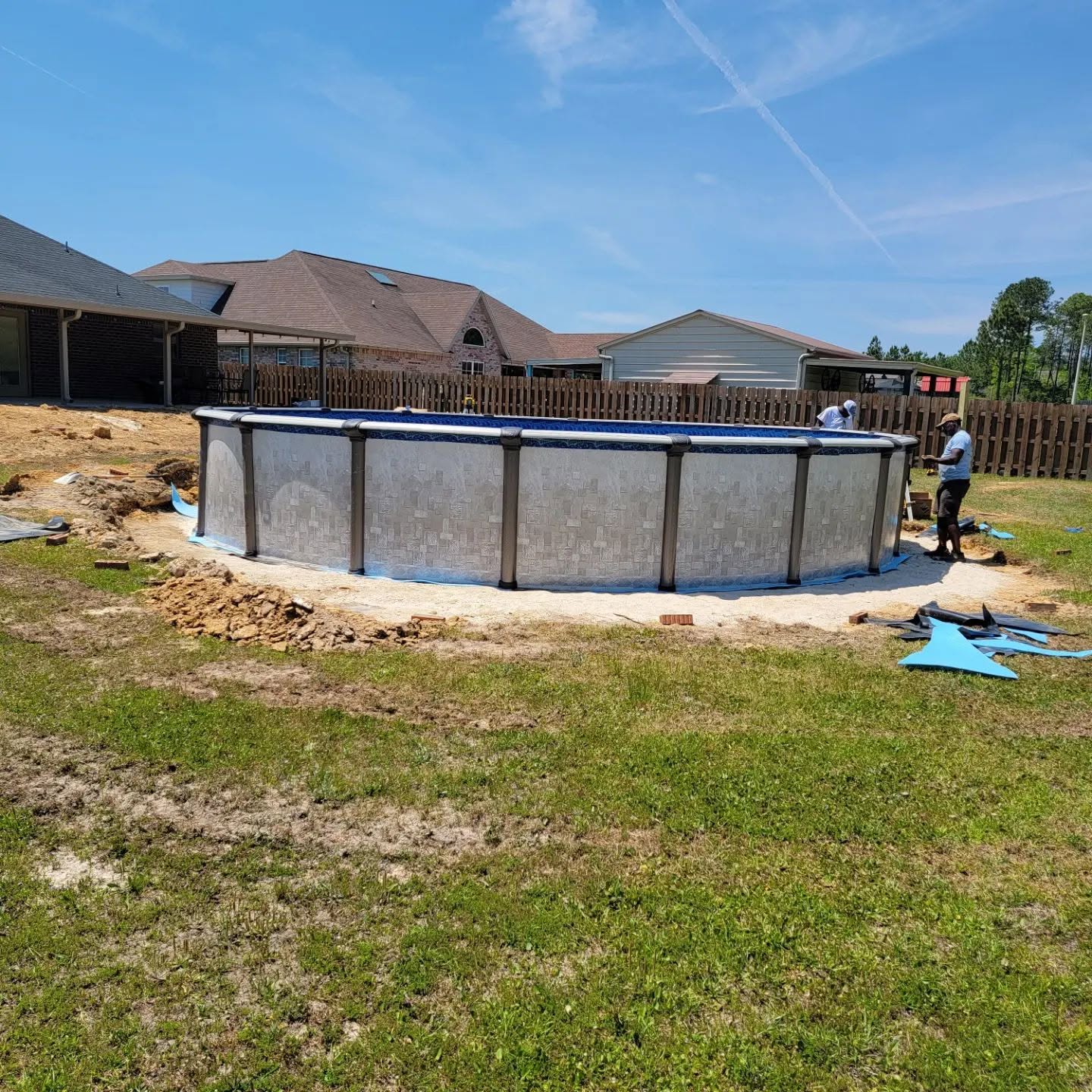 Pool Assembly & Site Prep