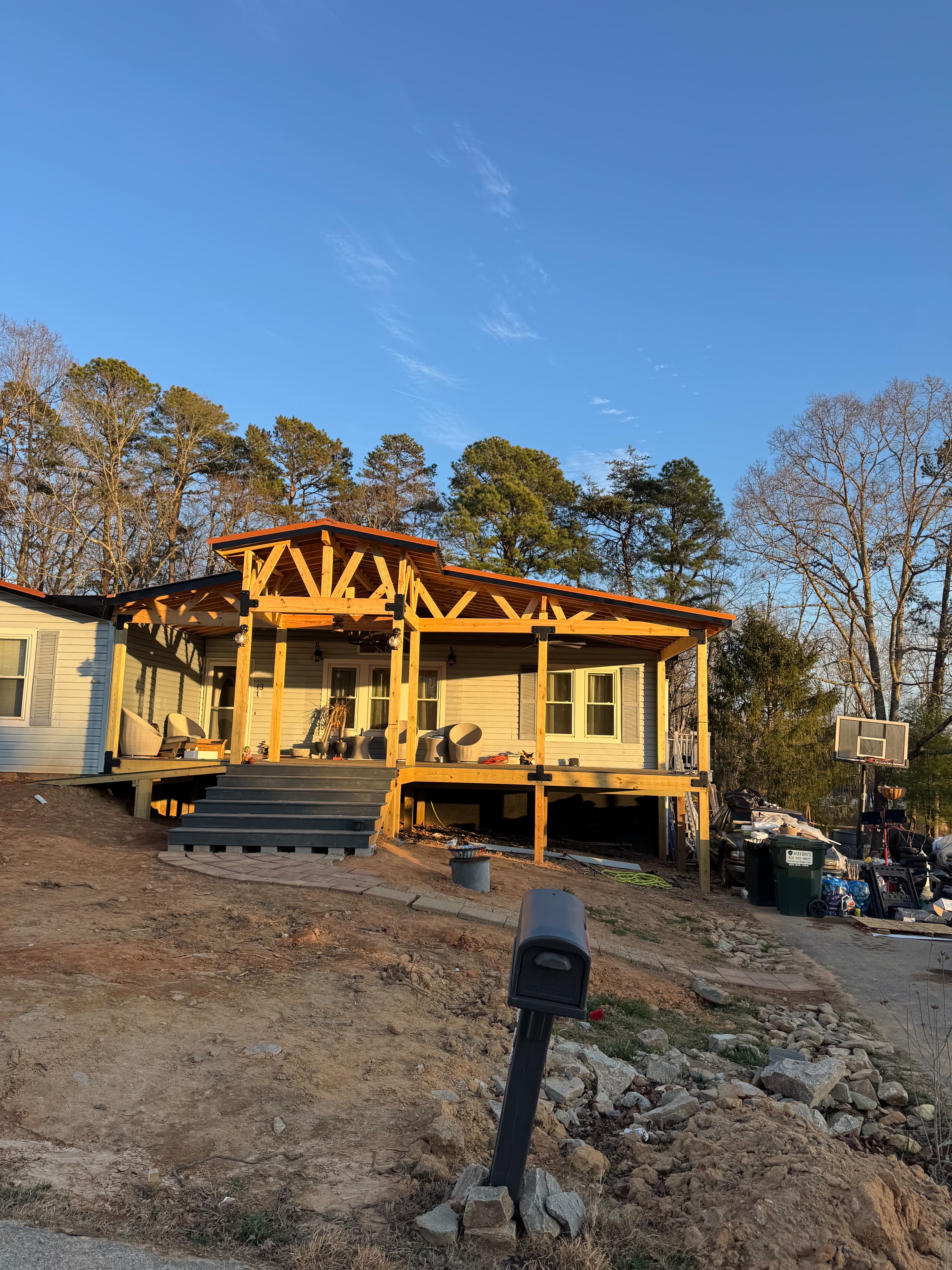 Heavy Timber Truss Build