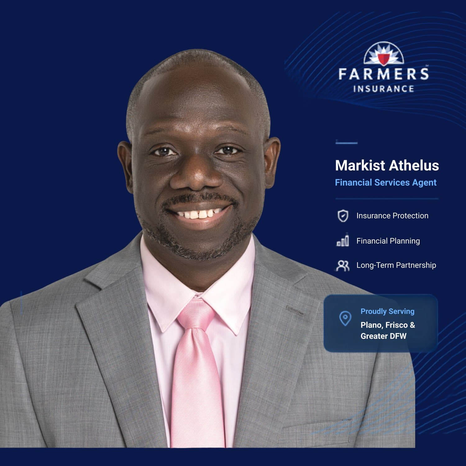 Markist Athelus, Financial Services Agent with Farmers Insurance