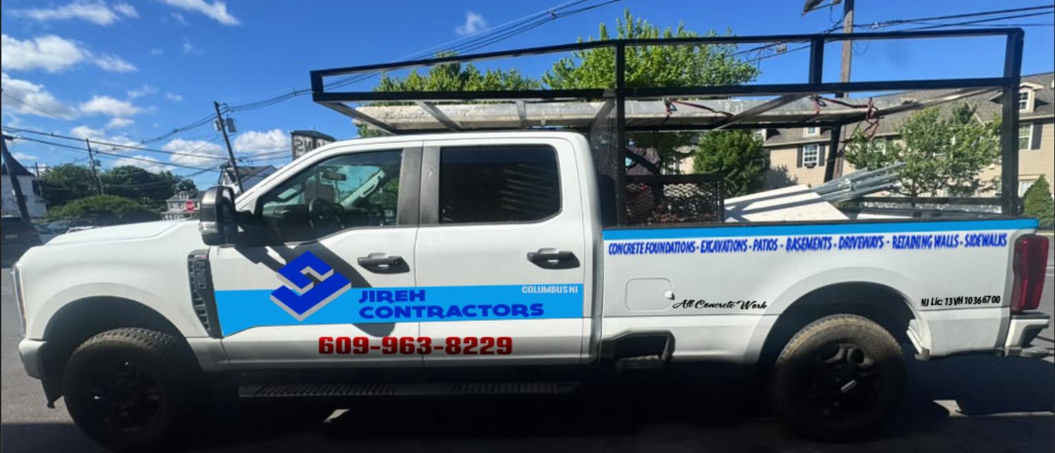 Super Duty Truck · Jireh Contractors Graphics & Lettering