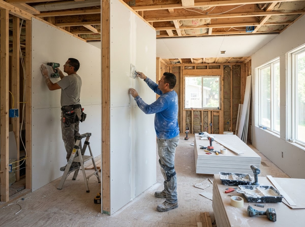 Drywall Installation - WM Painting & More Inc.