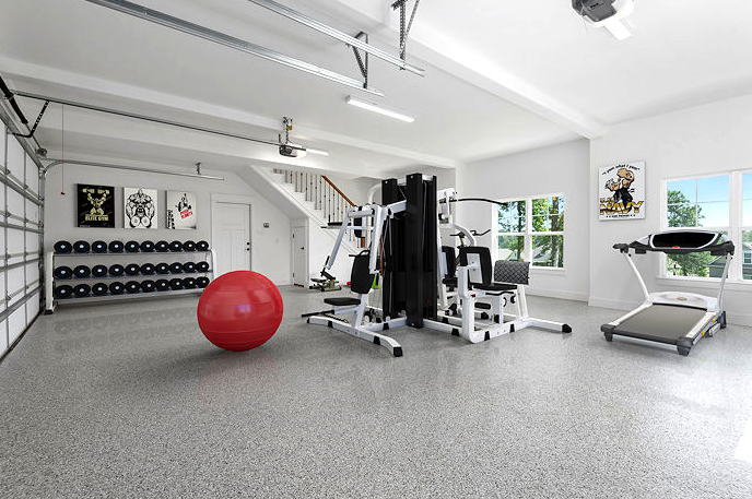 Gym & Recreation Rooms - WM Painting & More Inc.