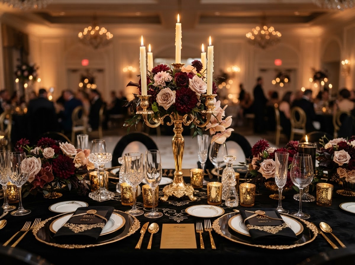 Gold Candelabras